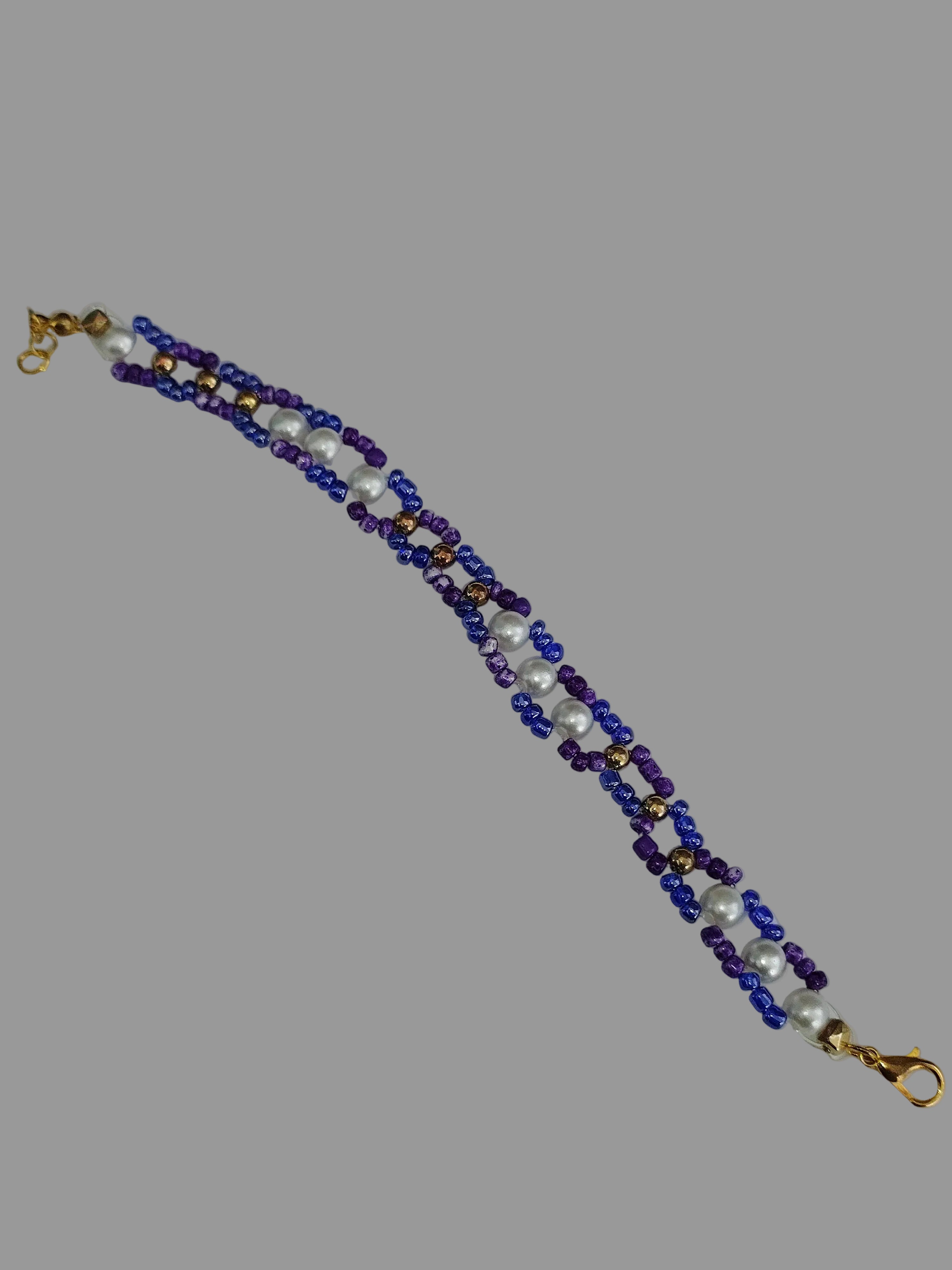 Bracelet "Nuit Lavande"