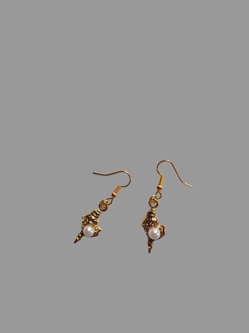 Boucles d'oreilles "Perle des Abysses"