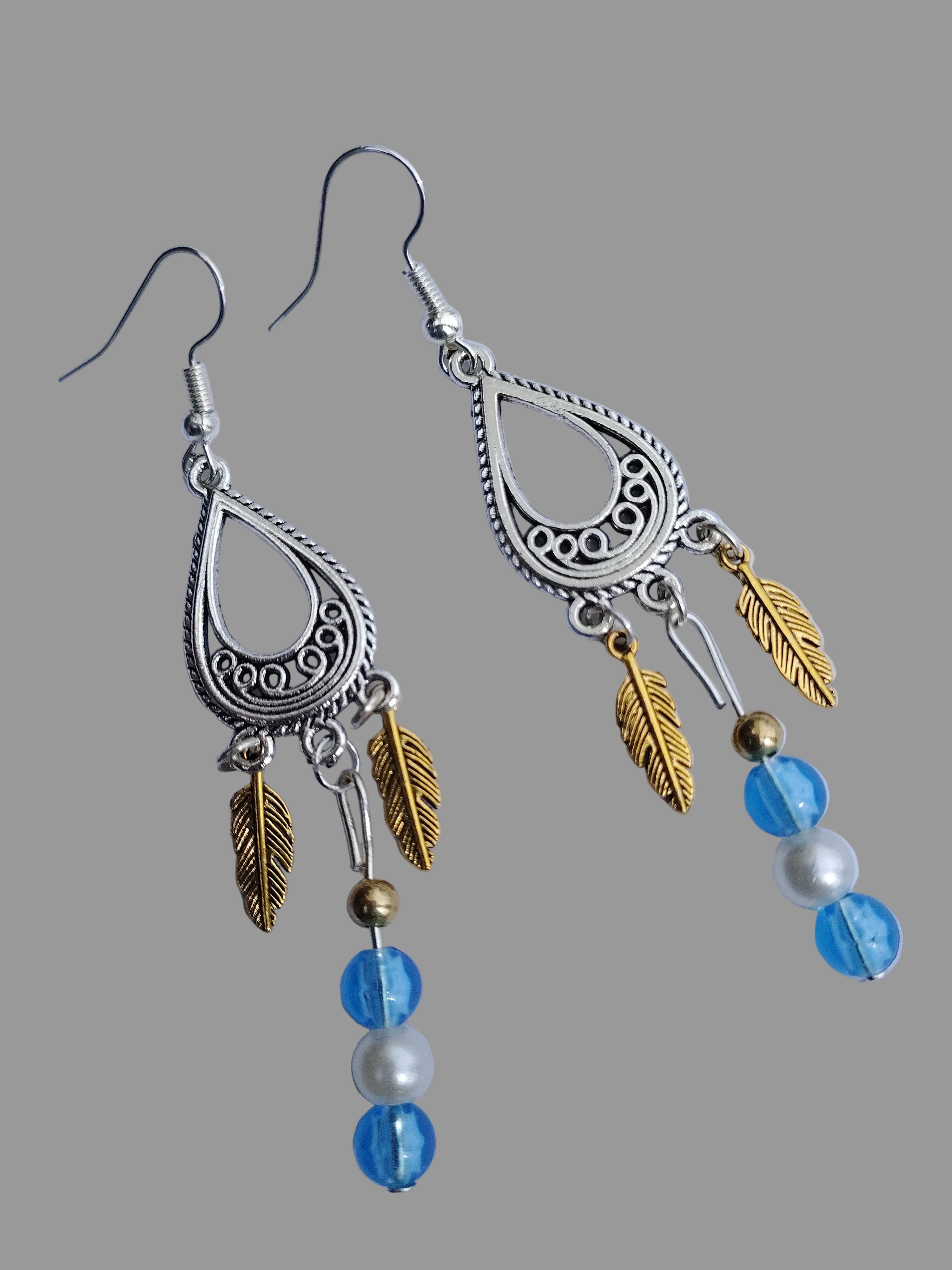 Boucles d'oreilles "Plumes de Liberté"