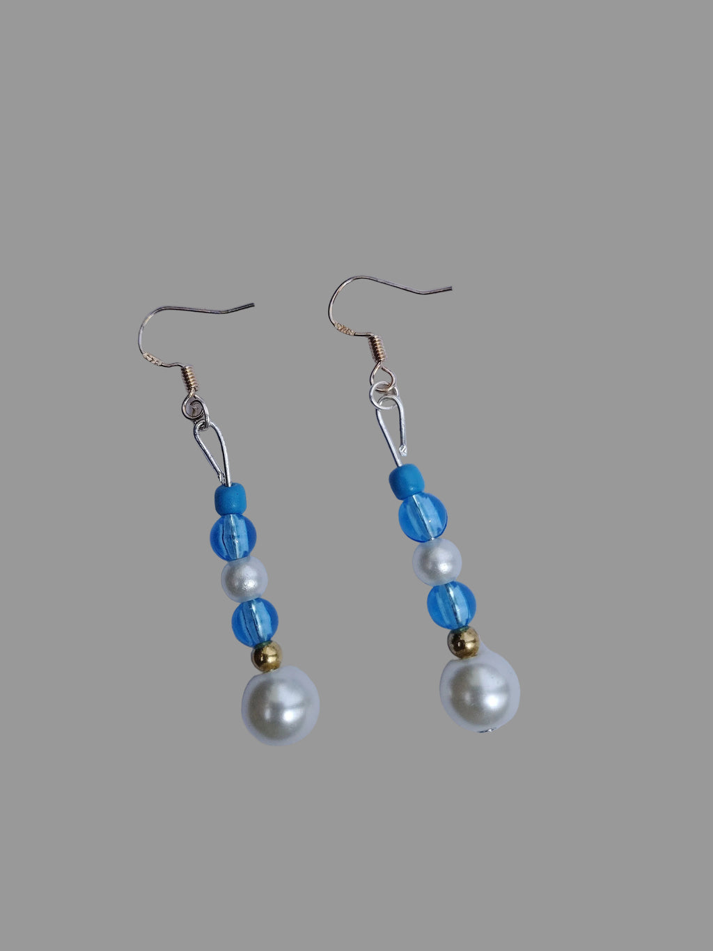 Boucles d'oreilles "Rivage Nacré