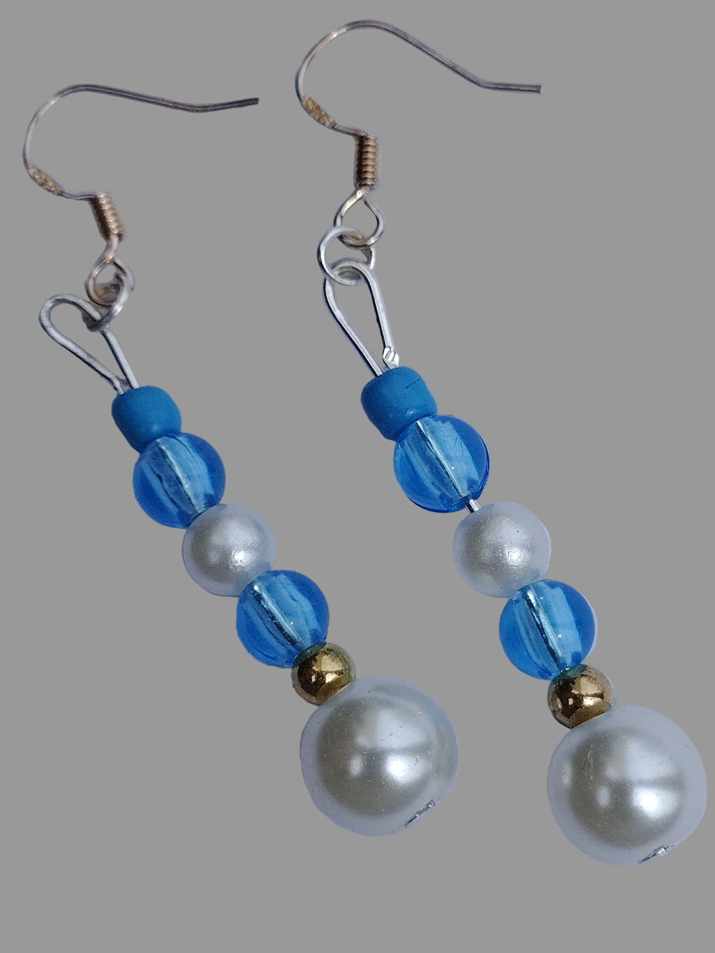Boucles d'oreilles "Rivage Nacré