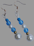 Boucles d'oreilles "Rivage Nacré