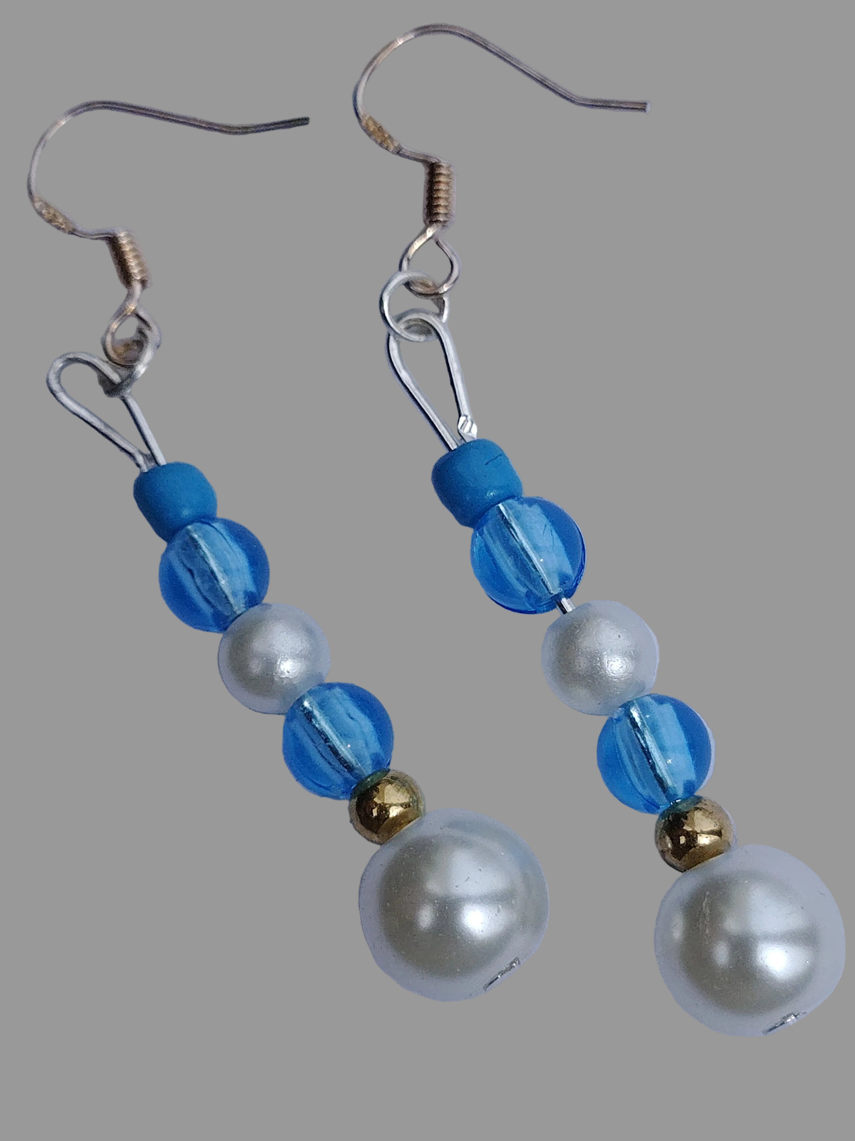 Boucles d'oreilles "Rivage Nacré