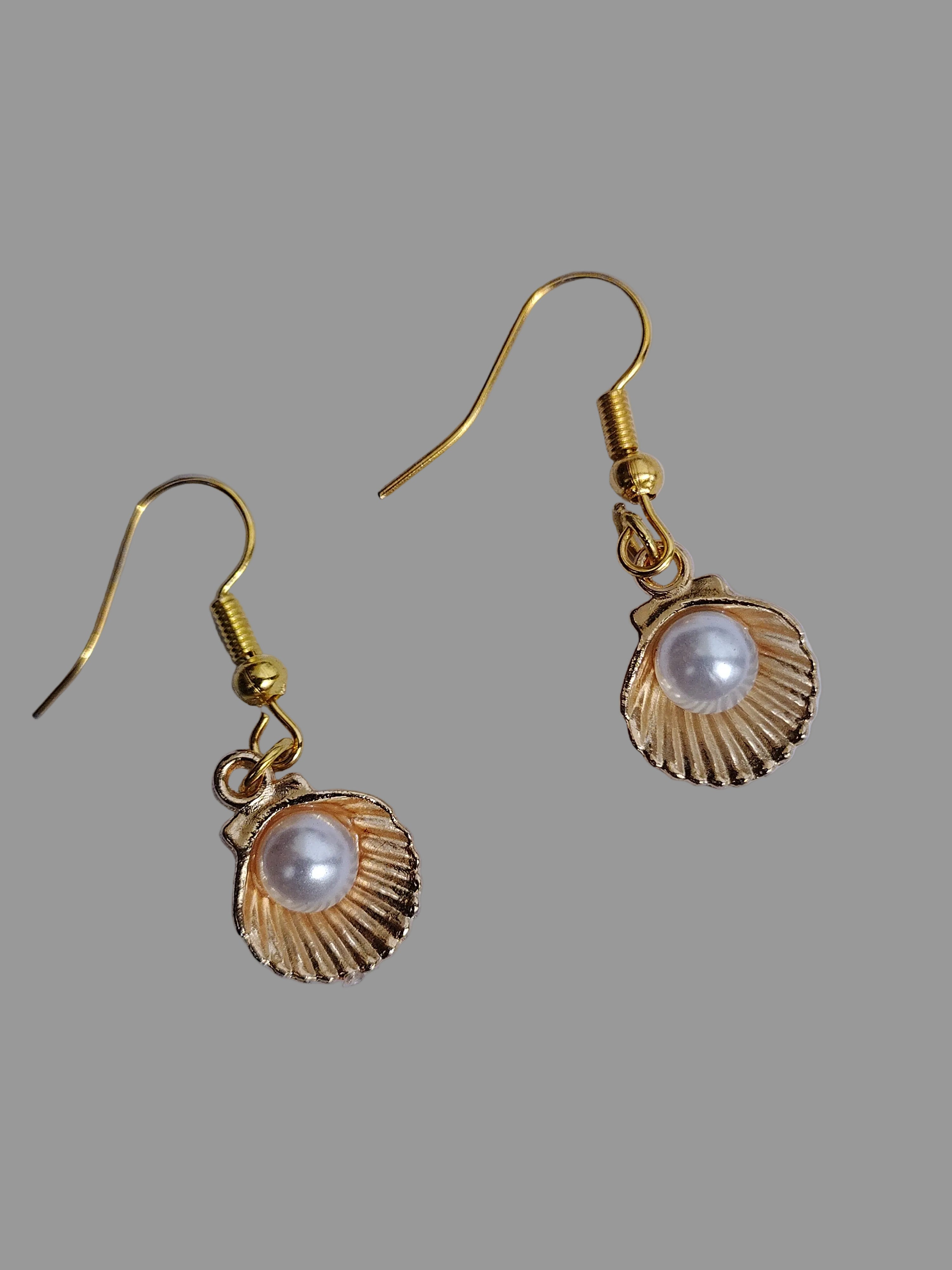 Boucles d'oreilles " Perles d'Océan"