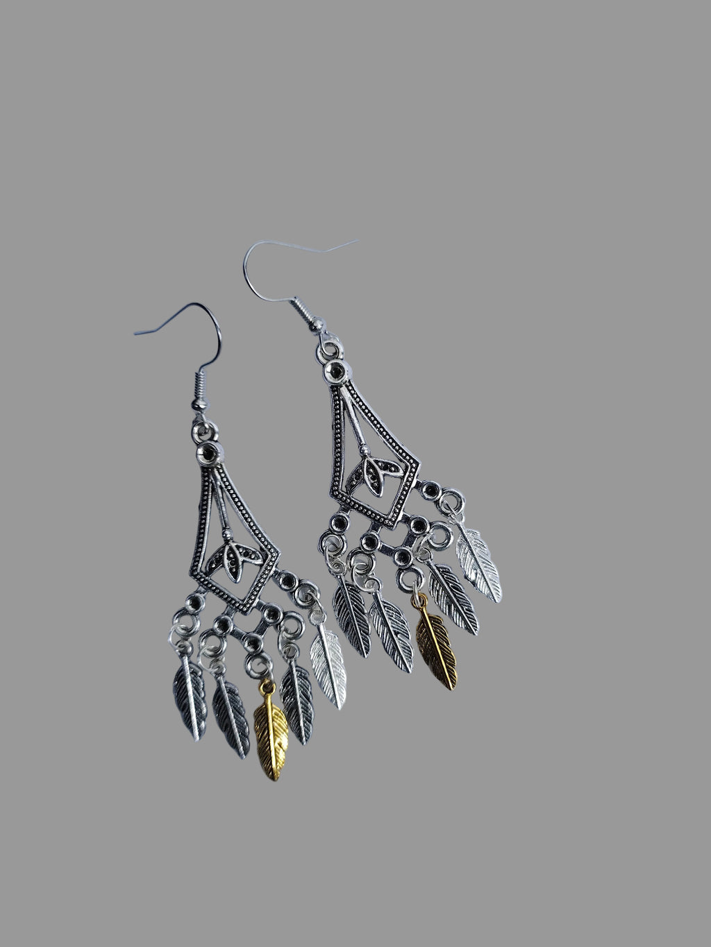 Boucles d'oreilles "danse des Plumes"