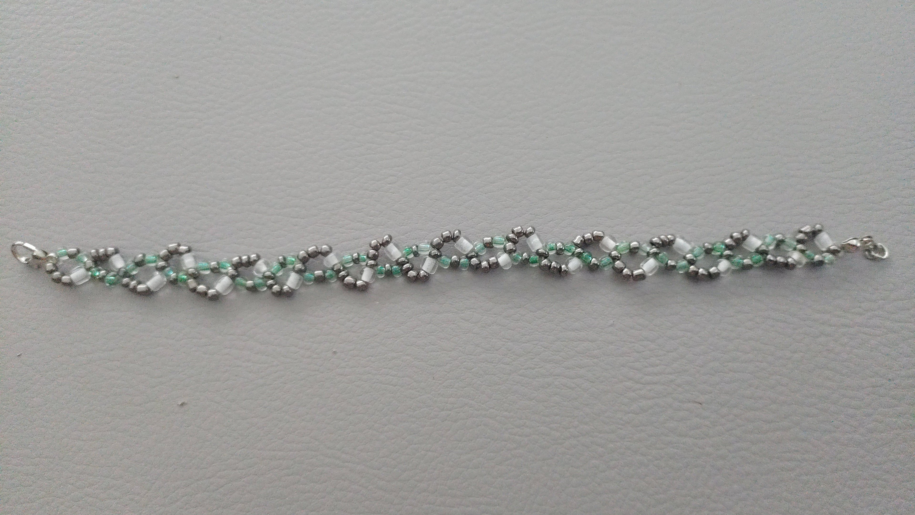 Bracelet "Forêt d'Argent"