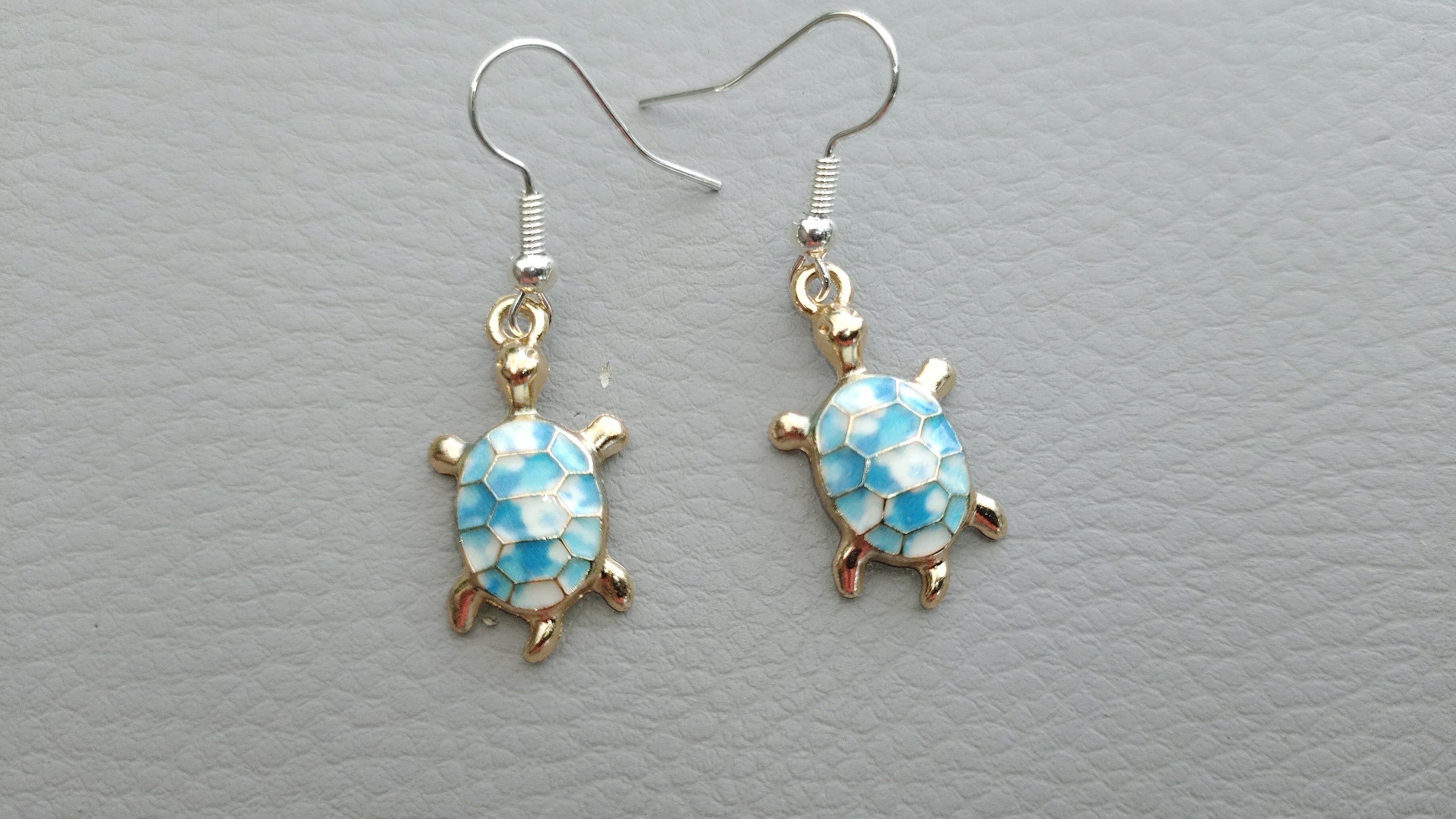 Boucles d'oreilles " Amulette d'Honu"