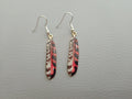 Boucles d'oreilles " Plume de Totem"