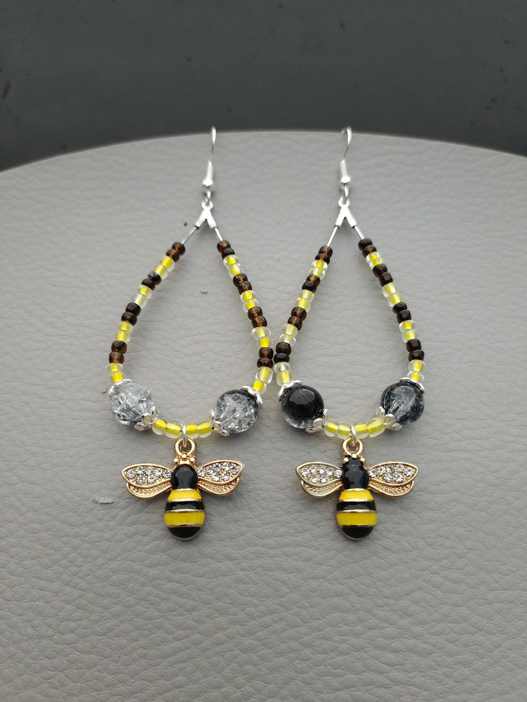 Boucles d'oreilles "Douceur de Miel"