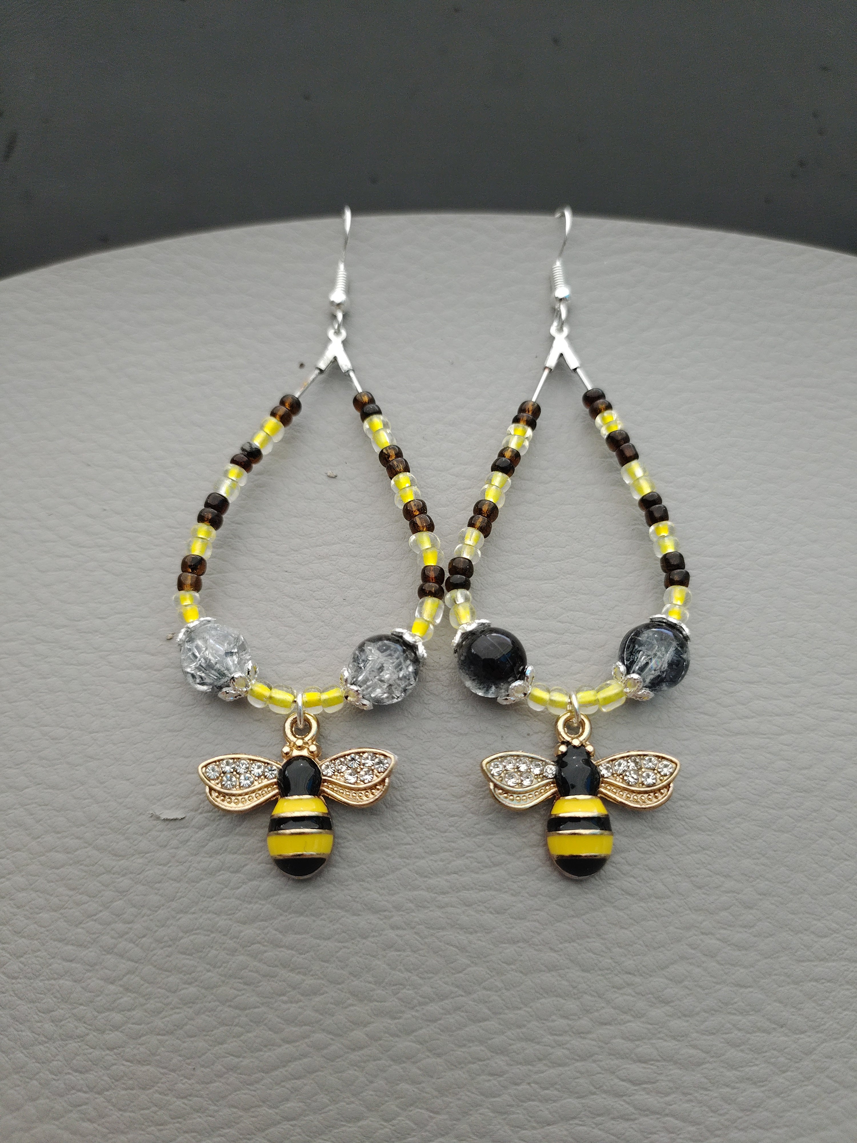 Boucles d'oreilles "Douceur de Miel"