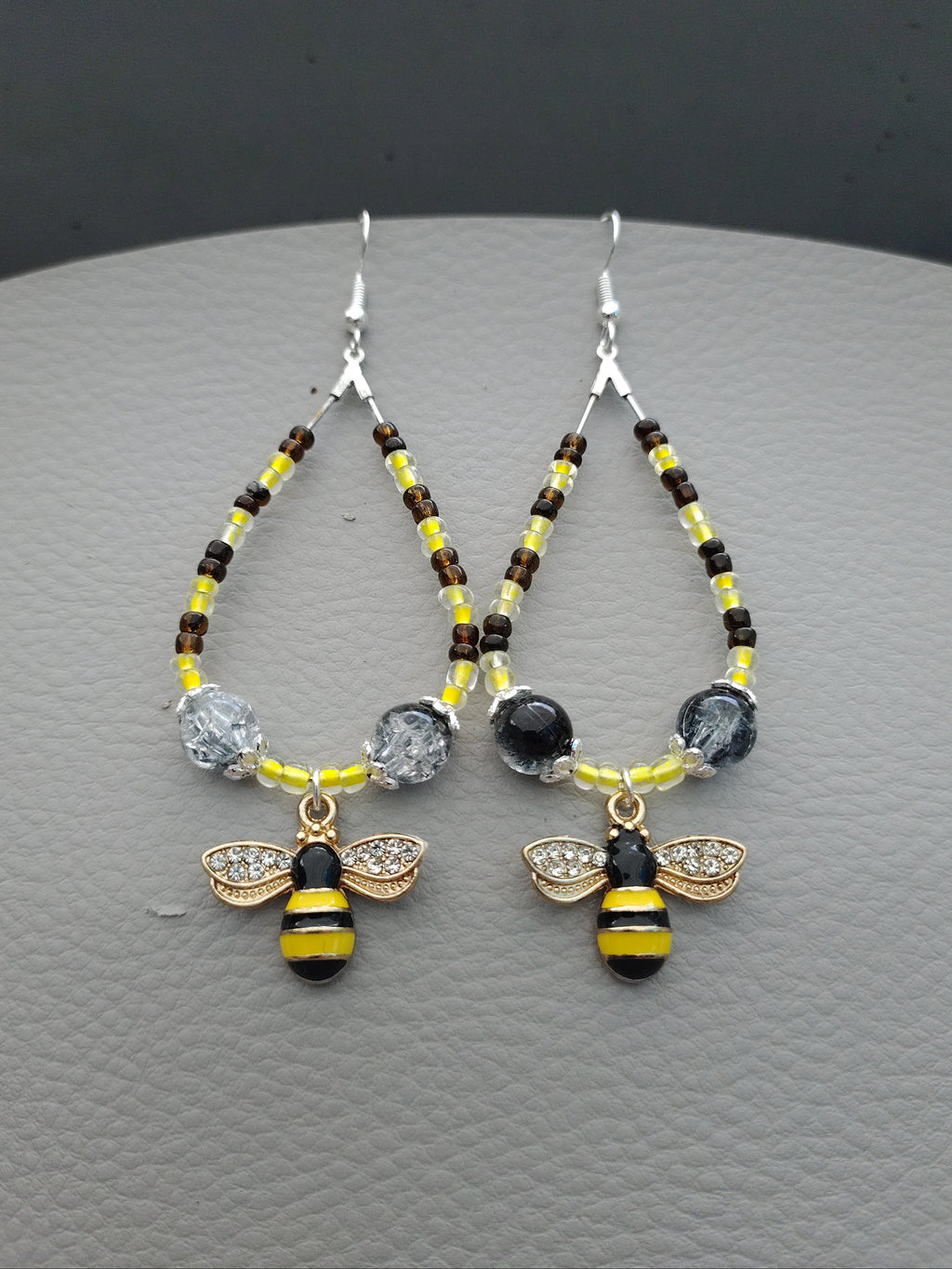Boucles d'oreilles "Douceur de Miel"