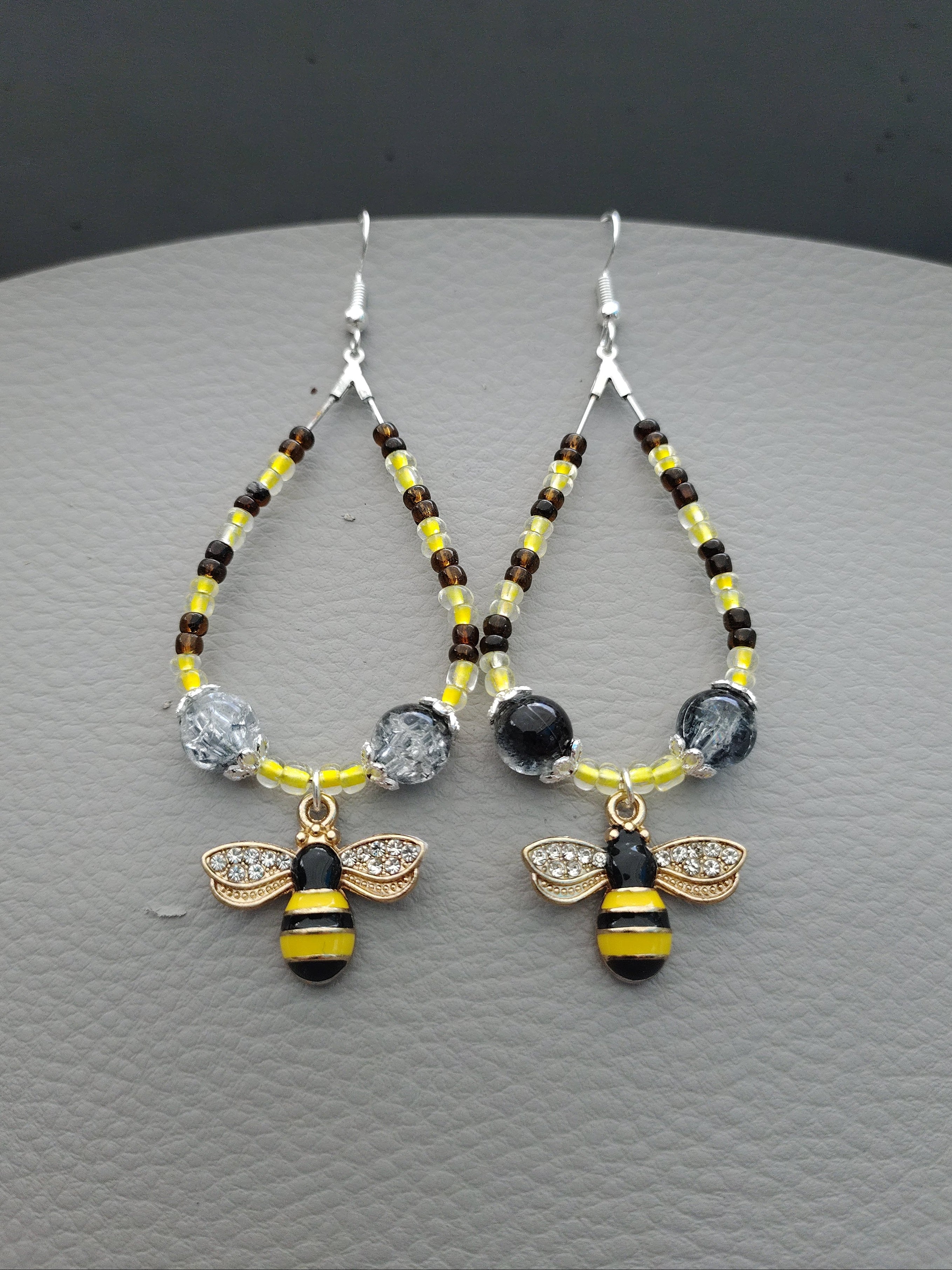 Boucles d'oreilles "Douceur de Miel"