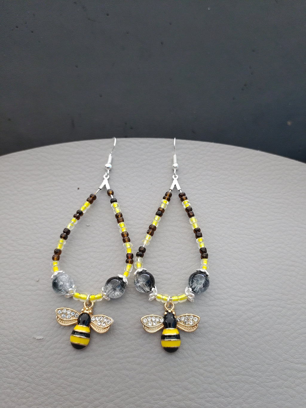 Boucles d'oreilles "Douceur de Miel"